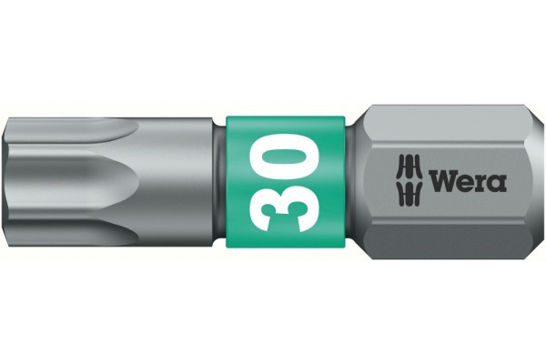 фото WE-066128 — Бита TORX с амортизационной зоной BiTorsion 867/1 BTZ, TX 30 x 25 mm(WE-066128), WERA