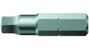 WE-066400 — Бита с квадратным шлицом с закалкой до вязкой твёрдости WERA 868/1 Z, # 0 x 25 mm