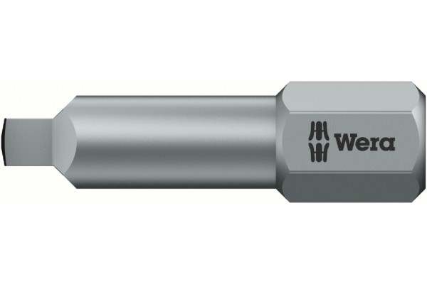 фото WE-066446 — Бита с квадратным шлицом и амортизационной зоной BiTorsion, WERA 868/1 BTZ, # 2 x 25 mm(WE-066446), WERA