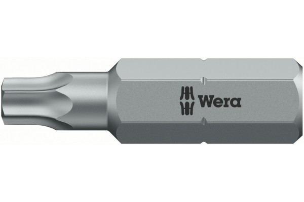 фото WE-066496 — Бита с TORX с закалкой до вязкой твёрдости WERA 867/1 Z, TX 9 x 25 mm(WE-066496), WERA