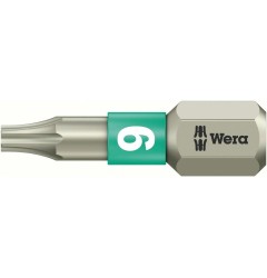 WE-071031 — Бита TORX из нержавеющей стали с зоной кручения Torsion WERA 3867/1 TS, TX 9 x 25 mm