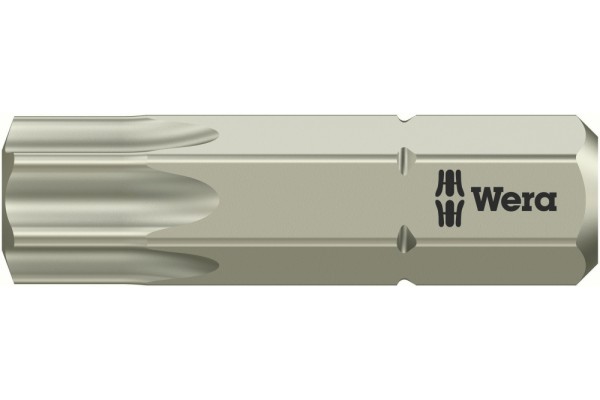 фото WE-071038 — Бита TORX из нержавеющей стали с зоной кручения Torsion WERA 3867/1 TS, TX 40 x 25 mm(WE-071038), WERA