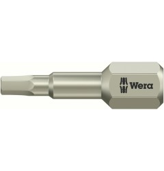 WE-071061 — Бита шестигранная Hex-Plus из нержавеющей стали WERA 3840/1 TS, 7/64 дюйм x 25 mm