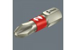 WE-071065 — Бита шестигранная Hex-Plus из нержавеющей стали WERA 3840/1 TS, 3/16 дюйм x 25 mm