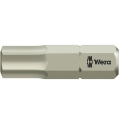 WE-071076 — Бита шестигранная Hex-Plus из нержавеющей стали WERA 3840/1 TS, 6.0 x 25 mm