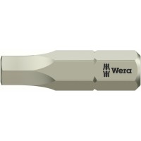 WE-071077 — Бита шестигранная Hex-Plus из нержавеющей стали WERA 3840/1 TS, 5.5 x 25 mm