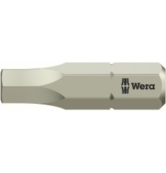 WE-071077 — Бита шестигранная Hex-Plus из нержавеющей стали WERA 3840/1 TS, 5.5 x 25 mm