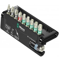 WE-071110 — Набор бит из нержавеющей стали WERA Bit-Check 10 Stainless 1, 10 предметов