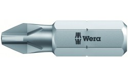 WE-072070 — Бита крестовая Phillips с закалкой до вязкой твёрдости WERA 851/1 Z, PH 1 x 25 mm
