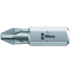 WE-072072 — Бита крестовая Phillips с закалкой до вязкой твёрдости WERA 851/1 Z, PH 2 x 25 mm