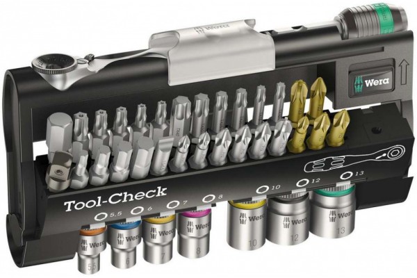 фото WE-073220 — Набор бит WERA Tool-Check 1 SB, 38 предметов(WE-073220), WERA