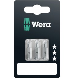 WE-073302 — Набор бит в блистерной упаковке WERA 800/1 Z C SB, 0.6 x 4.5 und 1.0 x 5.5 und 1.2 x 6.5 x 25 mm
