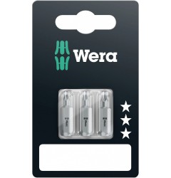 WE-073375 — Биты в блистерной упаковке WERA 867/1 SB TORX Насадки, TX 10 und 15 und 20 x 25 mm
