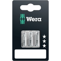 WE-073376 — Биты в блистерной упаковке WERA 867/1 SB TORX Насадки, TX 25 und 30 und 40 x 25 mm