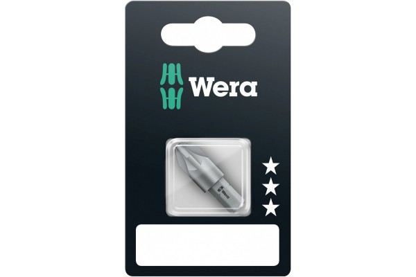 фото WE-073380 — Биты в блистерной упаковке WERA 855/1 Z SB PZ4, PZ 4 x 32 mm(WE-073380), WERA