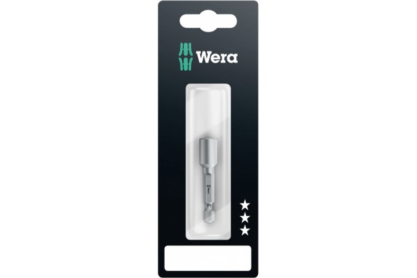 фото WE-073502 — Биты торцевые магнитные в блистерной упаковке WERA , 7.0 x 50 mm(WE-073502), WERA
