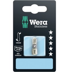 WE-073614 — Биты в блистерной упаковке WERA 3855/1 TS SB PZ 2, PZ 2 x 25 mm