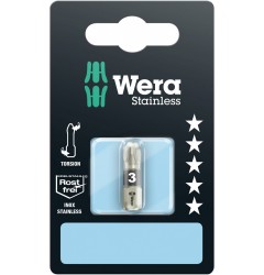 WE-073615 — Биты в блистерной упаковке WERA 3855/1 TS SB PZ 3, PZ 3 x 25 mm