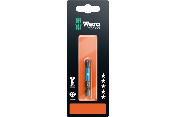фото WE-073946 — Насадки WERA Impaktor 840/4 IMP DC SB(WE-073946), WERA