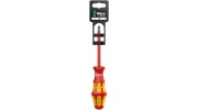 WE-100015 — Диэлектрическая отвёртка WERA 165 i PZ SB VDE 1000V крестовая Pozidriv, PZ 1 x 80 mm