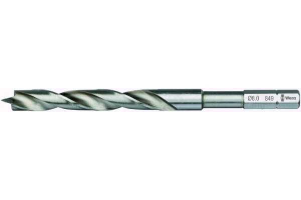 фото WE-104601 — Бита сверло WERA 849 HSS для дерева, 4.0 mm(WE-104601), WERA