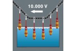 WE-104906 — Диэлектрическая торцевая отвёртка WERA 190 i VDE 1000V, 3/8 дюйм x 125 mm