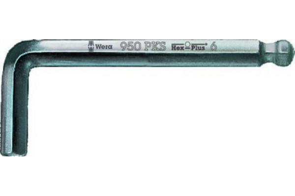 фото WE-133150 — Шестигранный ключ WERA 950 PKS, метрический, хромированный, 1.5 mm(WE-133150), WERA