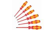 WE-133356 — Набор отверток WERA 167 i/6 Kraftform Plus Серия 100