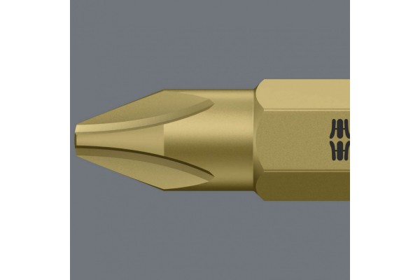 фото WE-134373 — Бита крестовая сверхтвёрдая Phillips WERA 851/4 A, PH 2 x 89 mm(WE-134373), WERA