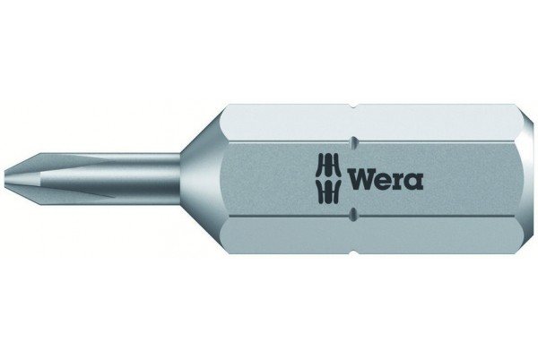 фото WE-135040 — Бита крестовая Phillips-Recess WERA 851/1 Japan, PH 00 x 25 mm(WE-135040), WERA