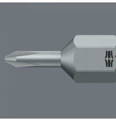 WE-135041 — Бита крестовая Phillips-Recess WERA 851/1 Japan, PH 0 x 25 mm