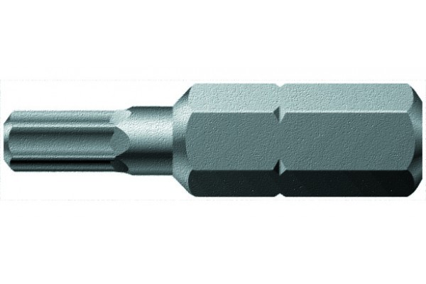 фото WE-135076 — Бита шестигранная Hex-Plus с закалкой до вязкой твёрдости WERA 840/1 Z, 1/4 дюйм x 25 mm(WE-135076), WERA