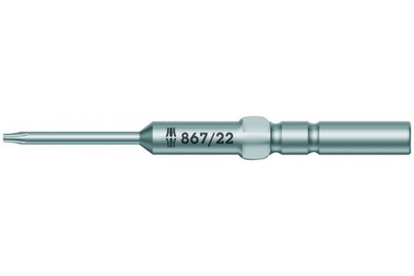 фото WE-344282 — Бита TORX PLUS с хвостовиком HIOS 5мм. WERA 867/22 IP, 10 IP x 80 mm(WE-344282), WERA