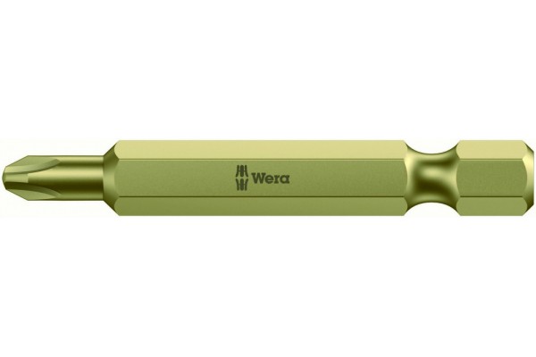 фото WE-380160 — Бита крестовая Phillips с уменьшенным диаметром WERA 851/4 RH, PH 1 x 50 mm(WE-380160), WERA