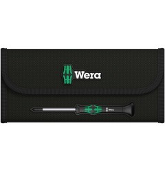 WE-671385 — Складная сумка для набора WERA Kraftform Micro, без инструментов, 12 предметов, 235 x 115 mm