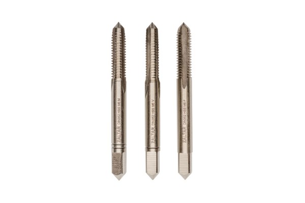 фото Набор метчиков ручных HSS DIN 352, 3 пр., Nr.1/Nr.2/Nr.3, M6 x 1.0(ZA-10016), ZALTAR