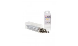 фото Комплект свёрл по металлу индустриальных, 10 шт, DIN 338, HSS-G, Тип N, 5xD, Ø7.50 мм (ZA-73075-S10])