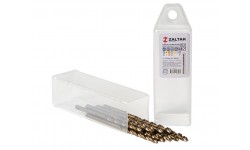 фото Комплект свёрл по металлу индустриальных, 10 шт, DIN 338, HSS-E Co5, Тип VA, 5xD, Ø3.30 мм (ZA-74033-S10])