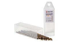 фото Комплект свёрл по металлу индустриальных, 10 шт, DIN 338, HSS-E Co5, Тип VA, 5xD, Ø3.50 мм (ZA-74035-S10])