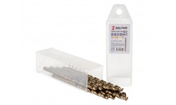 фото Комплект свёрл по металлу индустриальных, 10 шт, DIN 338, HSS-E Co5, Тип VA, 5xD, Ø4.20 мм (ZA-74042-S10])