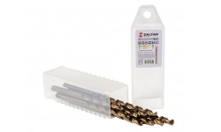 фото Комплект свёрл по металлу индустриальных, 10 шт, DIN 338, HSS-E Co5, Тип VA, 5xD, Ø4.50 мм (ZA-74045-S10])