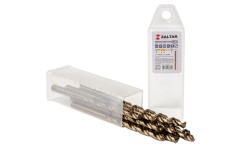 фото Комплект свёрл по металлу индустриальных, 10 шт, DIN 338, HSS-E Co5, Тип VA, 5xD, Ø5.00 мм (ZA-74050-S10])