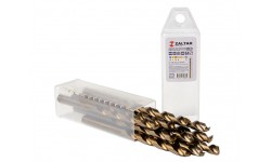 фото Комплект свёрл по металлу индустриальных, 10 шт, DIN 338, HSS-E Co5, Тип VA, 5xD, Ø6.00 мм (ZA-74060-S10])