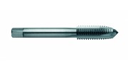 Метчик машинный однопроходной No 1500 HSS, DIN 352, Тип B, M 22 x 2.5, ISO DIN 13, заборная часть: 5 ниток, спиральная подточка, для сквозных отв.