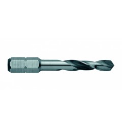 Бита-сверло спиральное No 2010S HSS, d 1.0 мм, хвостовик шестигранный 1/4"