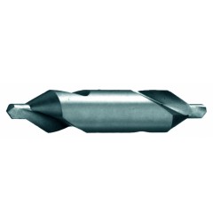 Сверло центровочное No 716H, HSS, DIN 333, d 2.5 мм, заточка 60 / 120°, зеркальная полировка