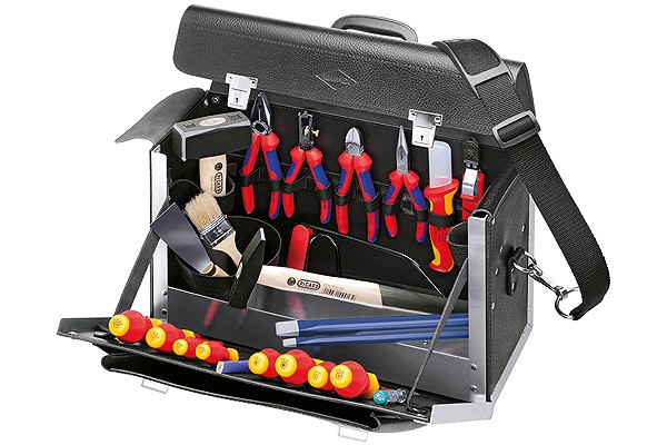 фото Чемодан с инструментом KNIPEX 00 21 02 SL для электромонтера, 24 предмета KN-002102SL(KN-002102SL), KNIPEX