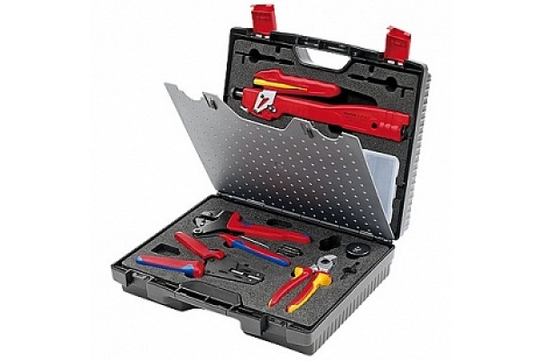 фото Чемодан с инструментом для фотогальваники MC3 (Multi-Contact) KNIPEX KN-979102(KN-979102), KNIPEX