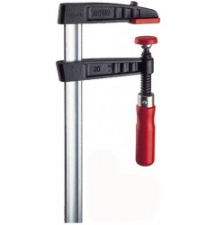 Струбцина из ковкого чугуна TG с надежной деревянной ручкой BESSEY TG20B6