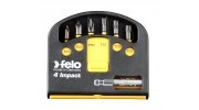 Набор бит PH/PZ/Tx Impact с держателем бит в кейсе Swift, 7 шт Felo 02060146